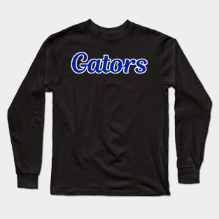 Gators Retro Script Long Sleeve T-Shirt